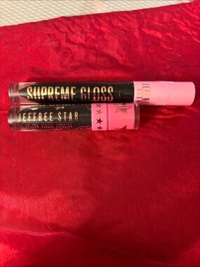 Jeffree Star Supreme Gloss & Velour Liquid Lipstick Set in Black